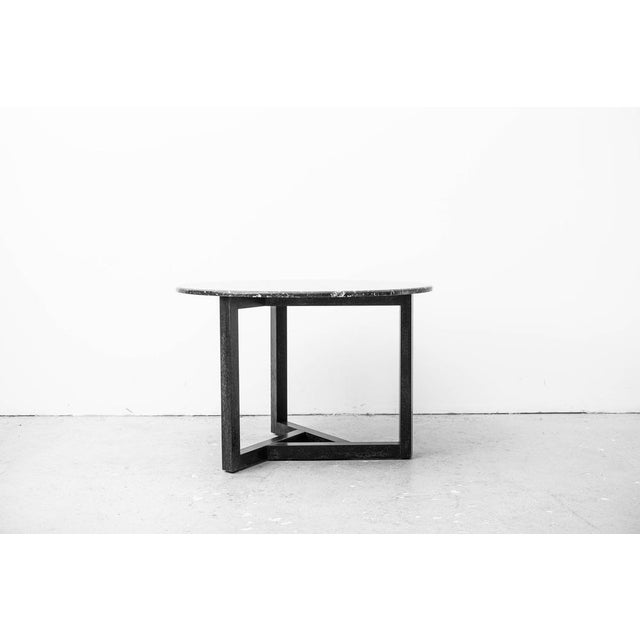 Viennese Side Table with Marble Top in the style of Josef Hoffmann, 1960s For Sale - Image 10 of 11