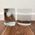 Pair Mid Century Modern BLENKO Half Moon Clear Glass Bookends By Wayne Husted Minimal wear - only flea bites that can be...