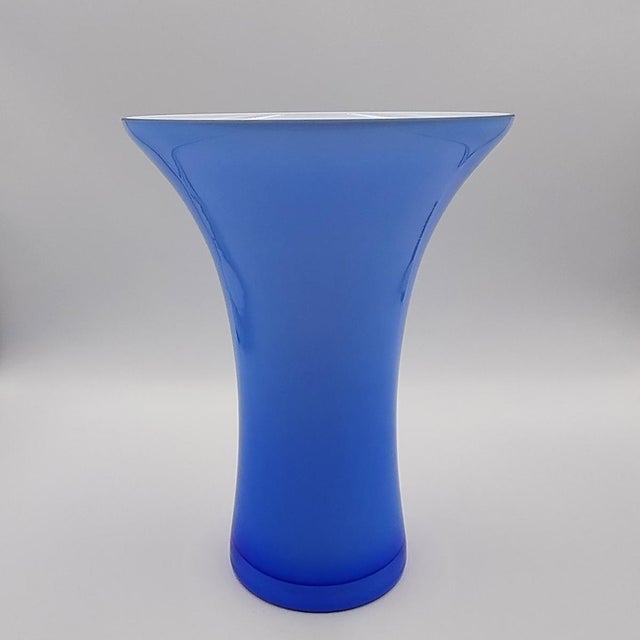 Mid-Century Modern 1970s Exquisite Vintage Murano Glass Vase by Ca Dei Vetrai For Sale - Image 3 of 7