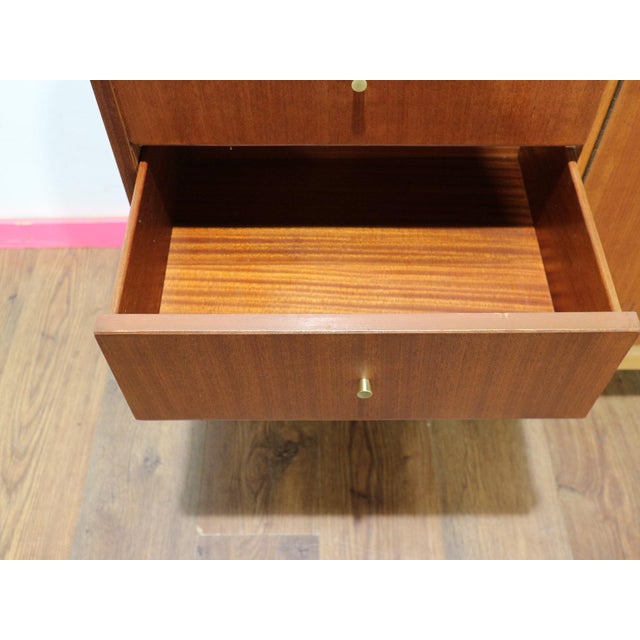 1960s 1960s Mid Century Modern Vintage Credenza Sideboard by Lebus Danish Style For Sale - Image 5 of 15