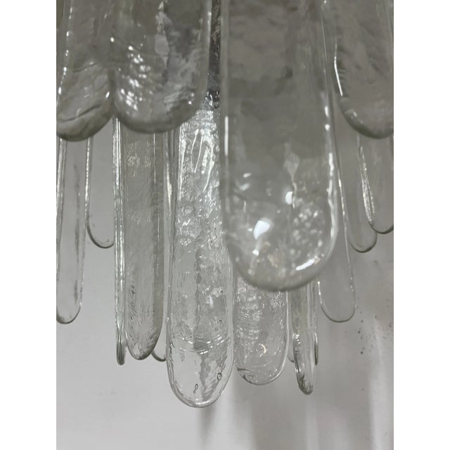 Murano Glass Waterfall Chandelier, 1960s For Sale - Image 8 of 9