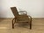 Two-seater sofa with a wooden frame and woven rope upholstery, designed by Augusto Romano in the 1940s. The sofa has been...