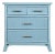 Aruba Four-Drawer Chest - Pool Blue For Sale