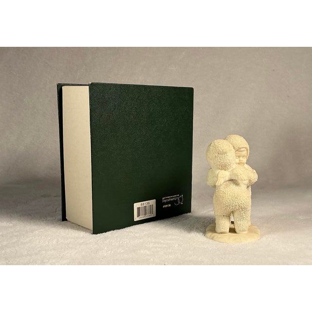 Figurative Vintage Department 56 Snowbabies “I Need a Hug”, in Original Packaging 1992-2003 For Sale - Image 3 of 8