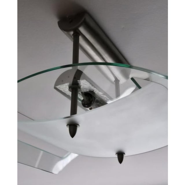 Late 20th Century Italian Postmodern Designer Halogen Ceiling Light, Late 20th Century. For Sale - Image 5 of 7