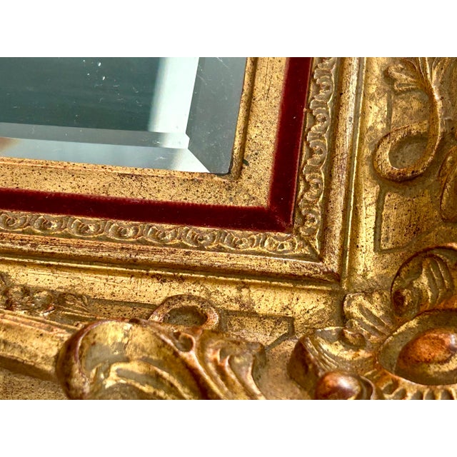Gold Vintage La Barge Wall Mirror in Ornate Giltwood Frame For Sale - Image 8 of 10