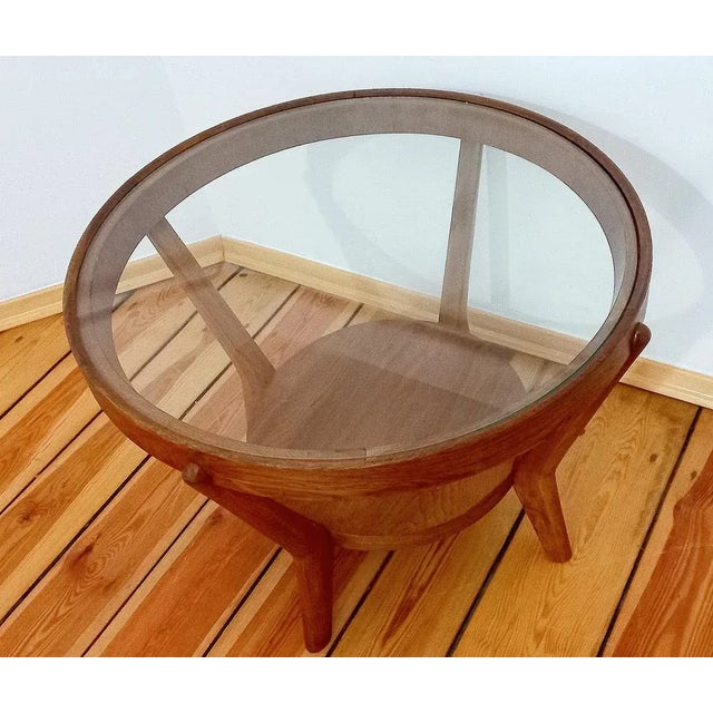 Wood Coffee Table attributed to K. Kozelka for Interier Praha, Czechoslovakia, 1930s For Sale - Image 7 of 9