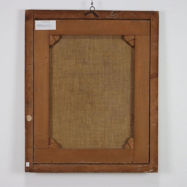 Moses Makes the Water Flow from the Rock, Oil on Canvas, Framed For Sale - Image 11 of 13