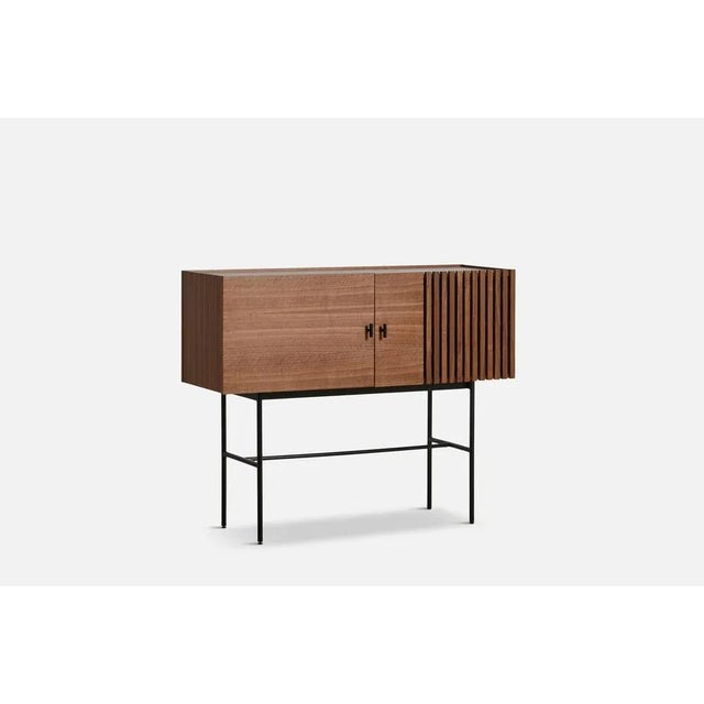 Walnut array sideboard 120 by says who. Materials: walnut, metal dimensions: d 44 x w 120 x h 97 cm also available in...