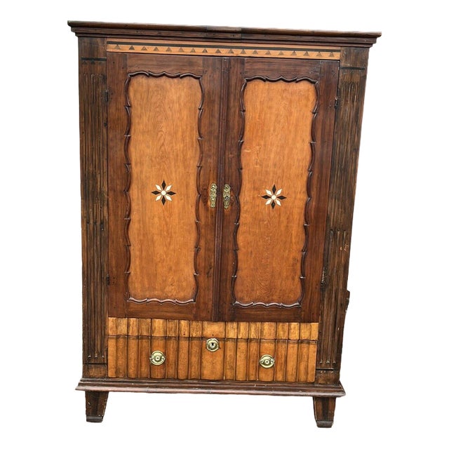 Antique Cabinet with Key For Sale