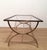 Maison Jansen Brass coffee table with clear glass top and black lacquered edges For Sale - Image 4 of 12