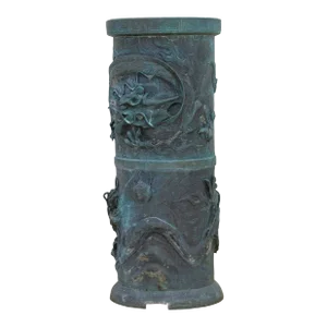 Vintage Bronze Dragon Vase