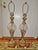 Vintage Neoclassical Brass Glass Lamps- a Pair For Sale - Image 10 of 10