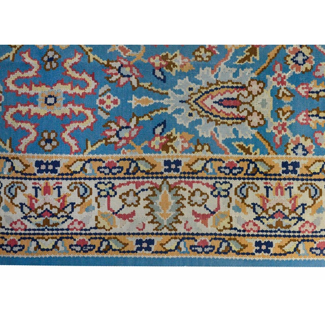 Textile Vintage Balkhan Kilim Rug For Sale - Image 7 of 12