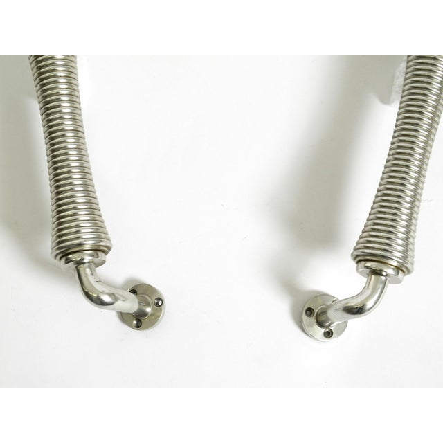 Silver Large Door Handles in Aluminum, 1960s, Set of 4 For Sale - Image 8 of 18