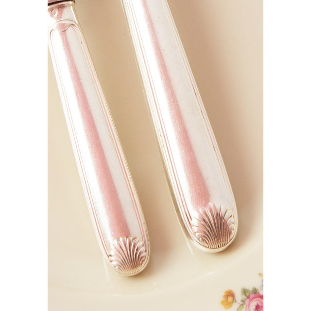 French Table and Starter Knives from Argental, 1950s, Set of 24 For Sale - Image 6 of 7