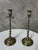 Metal Gilt Brass Candlesticks, 1920s, Set of 2 For Sale - Image 7 of 11