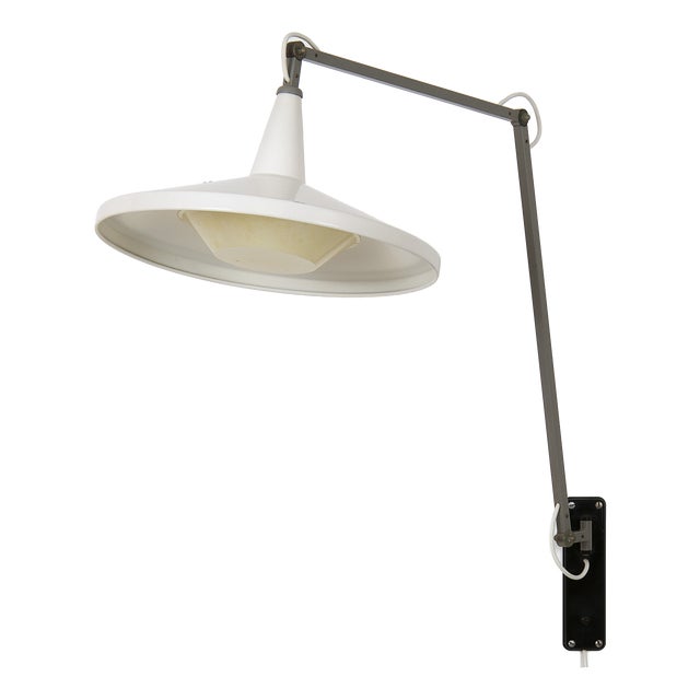 Panama Wall Lamp by Wim Rietveld for Gispen, 1950s For Sale