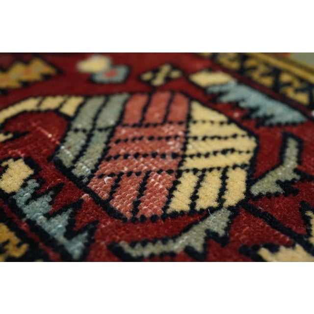 Antique Shirvan Rug 2'11'' x 3'9'' For Sale - Image 9 of 11