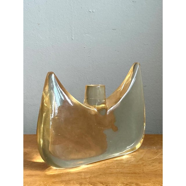 Vintage Lucite Abstract Sculpture For Sale - Image 4 of 12