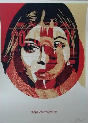 Shepard Fairey (Obey), Media Target, 2016, Screenprint