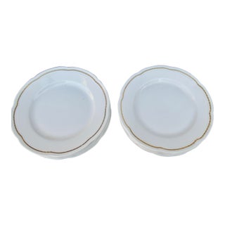 1970s Richard Ginori Antico Doccia Pattern Salad Plates --Set of 8 For Sale
