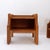 Brutalist Oak Bedside Tables by De Puydt, 1970s, Set of 2 For Sale - Image 10 of 13