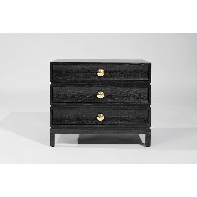 Inspired by the iconic designer Paul Frankl, this rustic modern bedside table blends timeless elegance with contemporary...