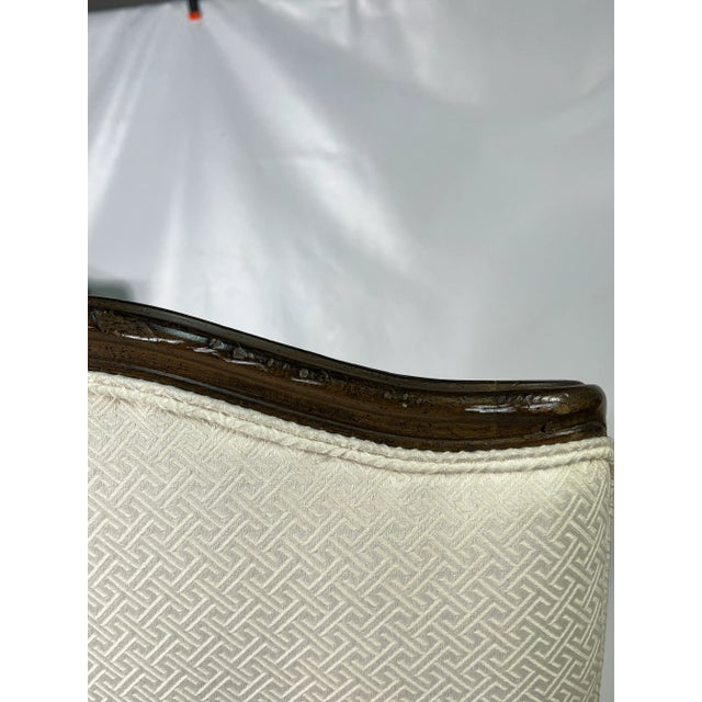 Vintage French Style High Back Throne Chairs - a Pair For Sale - Image 11 of 13