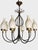 Arredoluce Vintage Chandeliers by Angelo Lelii for Arredoluce, Italy, 1950, Set of 2 For Sale - Image 4 of 18