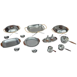 Service Set by Dana and Lundtofte, 1960s, Set of 15
