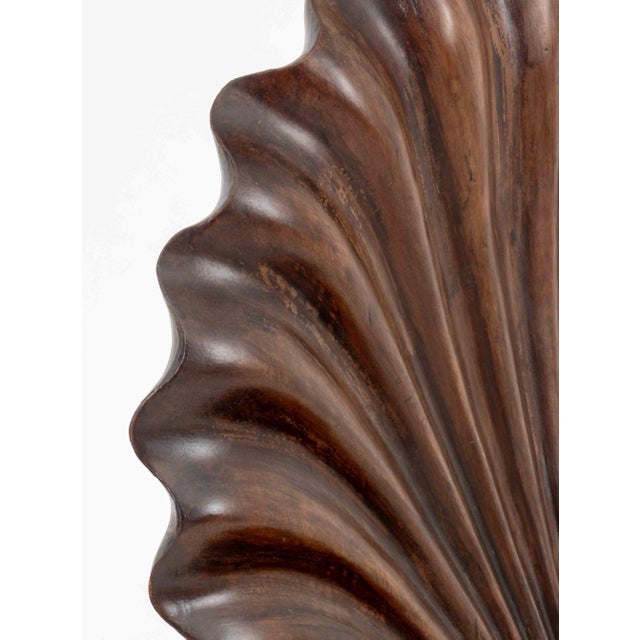 Wood Italian Grotto Shell Carved Chairs, Pair For Sale - Image 7 of 11