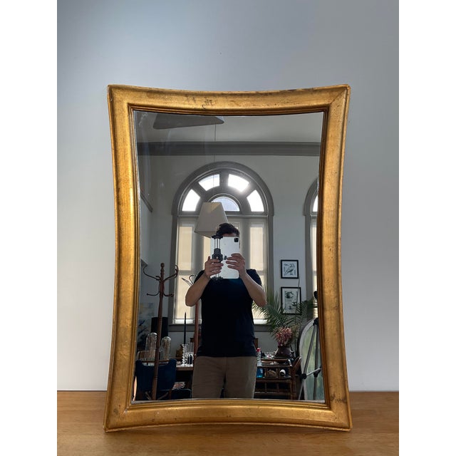 1960s Danish Gilded Wall Mirror C. 1960's For Sale - Image 5 of 18