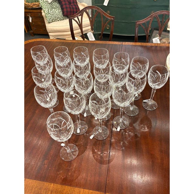 Traditional Vintage Waterford Crystal Wine Stemware For Sale - Image 3 of 6