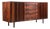 Scandinavian Sideboard in Rosewood with Tambour Doors, Denmark, 1960 For Sale