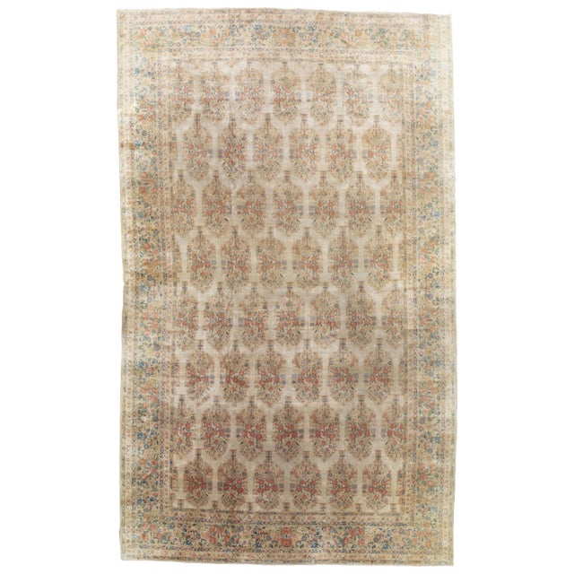Antique Persian Kerman Carpet For Sale In New York - Image 6 of 6