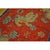 1950s Red Ground Figural Pattern Vintage Silk & Gold Thread Chinese Embroidery For Sale - Image 4 of 6