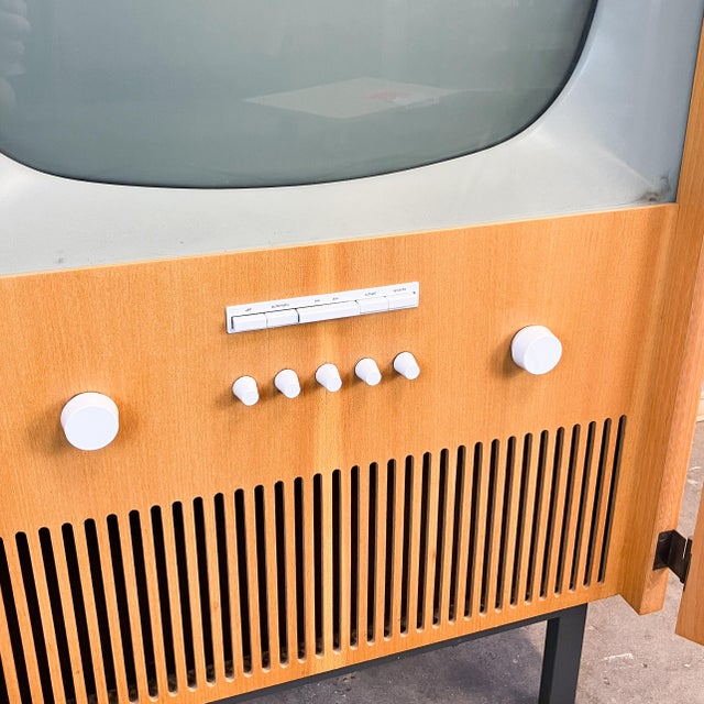 Bauhaus Television Cabinet HFS 2 by Herbert Hirche for Braun, 1960s For Sale - Image 4 of 14