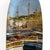 "Le Port De Marseille" Original Custom Painted Plate Installation - Set of 4 For Sale - Image 12 of 16
