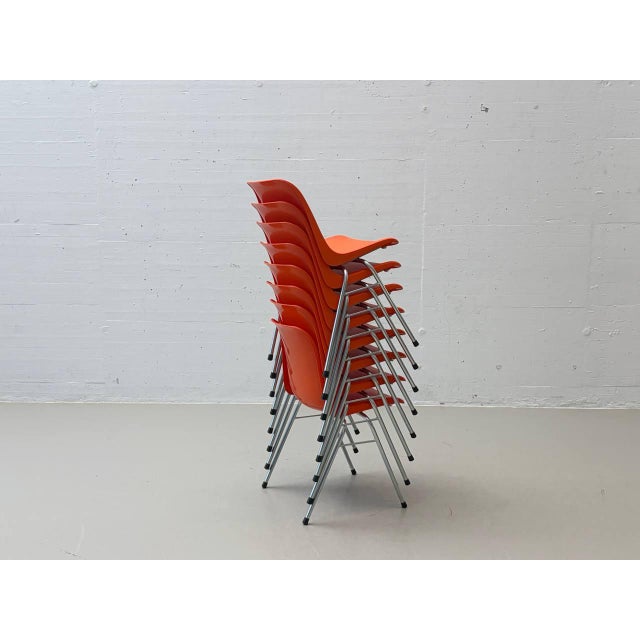 Europa Stacking Chair by Helmut Starke for Embru, 1970s For Sale - Image 9 of 17