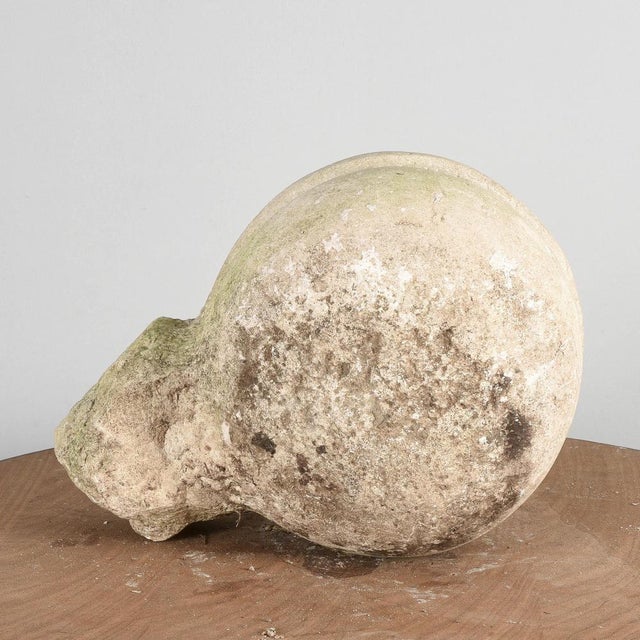 Wall Bowl in Stone For Sale - Image 8 of 9