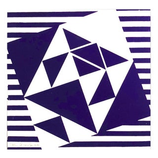 Enzo Cacciola, Untitled, 1966, Silk-screen For Sale