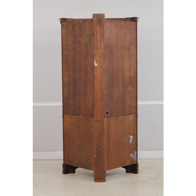 Henkel Harris Walnut Tall Corner Cabinet For Sale - Image 14 of 15