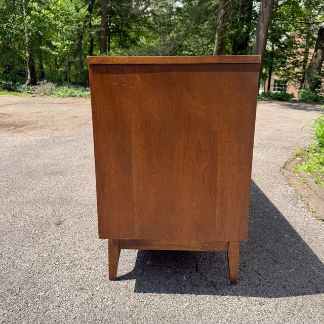 Mid Century Modern Broyhill Brasilia Lowboy 9-Drawer Dresser Credenza, Attributed For Sale - Image 9 of 10