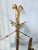 Gold Large 5 Foot 1920's Hammered Ironand Copper Dragon Wall Sconce For Sale - Image 8 of 12