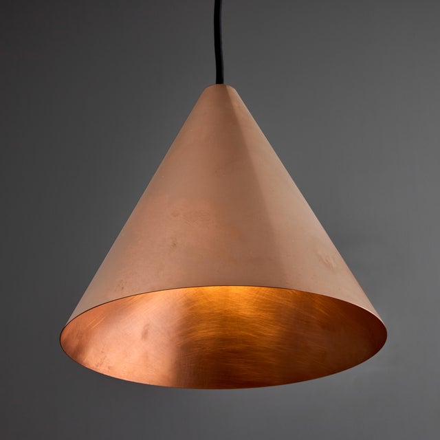 Hans-Agne Jakobsson Raw Copper 'Tratten' Outdoor Pendant For Sale - Image 11 of 12
