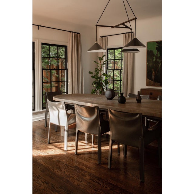 Not Yet Made - Made To Order Emily Group of Three Semi Matte Paint Pendant Light from Moss Objects For Sale - Image 5 of 10