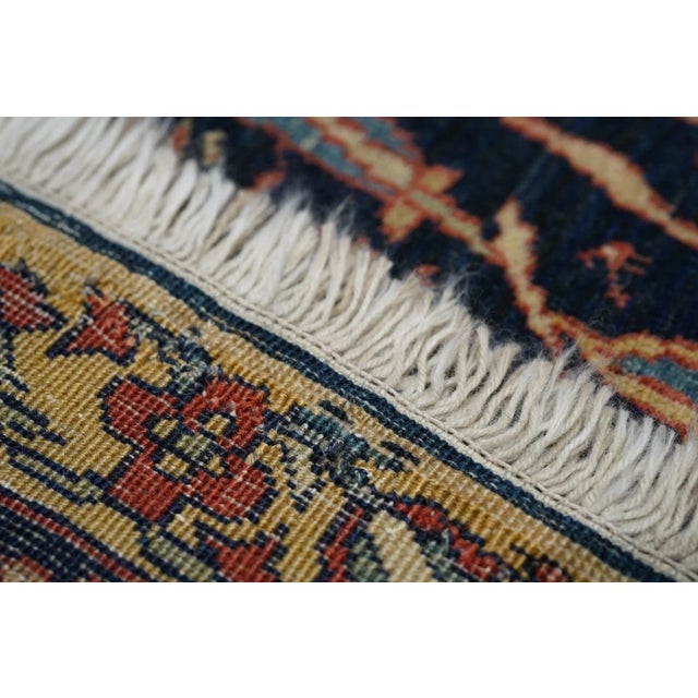 Late 18th Century Antique Farahan Sarouk Rug 4'7'' x 6'8'' For Sale - Image 10 of 10