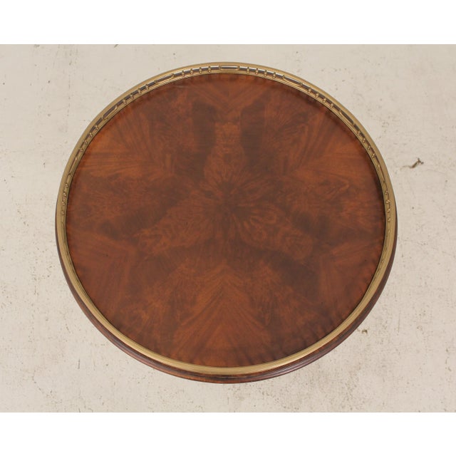 Theodore Alexander Theodore Alexander George II Mahogany Tilt Top Table For Sale - Image 4 of 13