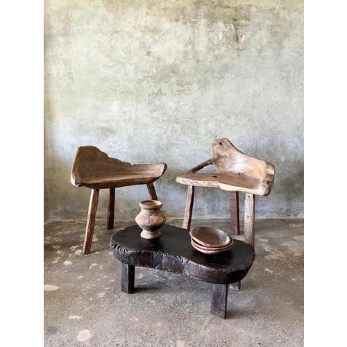 Small Asian Wooden Coffee Table with Kidney-Shaped Top For Sale - Image 13 of 18